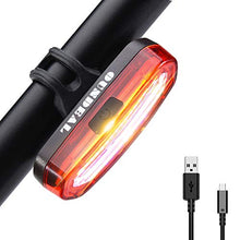 Carica l&#39;immagine nel visualizzatore di Gallery, OUNDEAL Luce Posteriore Bicicletta, per Bicicletta USB Ricaricabile,...