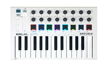 Carica l&#39;immagine nel visualizzatore di Gallery, Arturia MINILAB MKII 25tasti USB Bianco Tastiera Midi - Ilgrandebazar