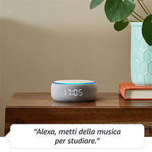 Carica l&#39;immagine nel visualizzatore di Gallery, Echo Dot (3ª generazione) - Altoparlante intelligente con orologio e Alexa +...