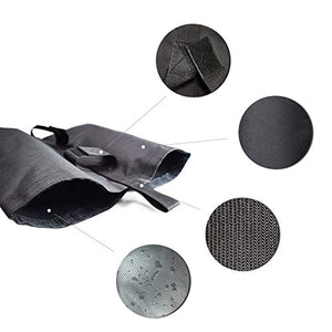 RIOGOO 4 Pezzi Sacchi di Sabbia Peso Industriale Resistente a Black-001