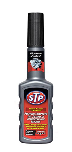 STP, Pulitore completo del sistema di alimentazione benzina, 200 ml