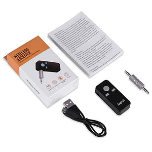 Aigital Ricevitore Bluetooth Adattatore Audio Portatile Wireless Auto Grigio