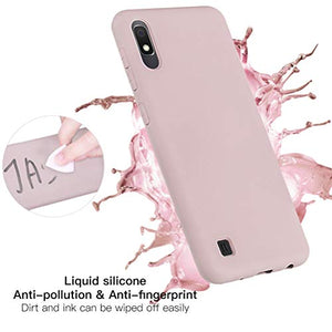Cover Samsung Galaxy A10 + Pellicola Protettiva in A10, Rosa - Ilgrandebazar