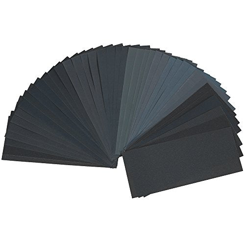 Anpro Kit da 40 Pezzi Carta Abrasiva,Carta Vetrata in Grane 320,400, 23cm - Ilgrandebazar