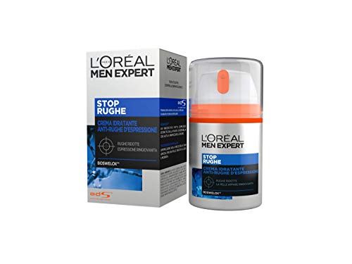 L'Oréal Paris Men Expert Crema Viso Uomo Idratante Anti Rughe d'Espressione... - Ilgrandebazar