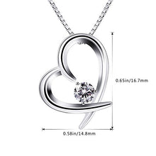 Carica l&#39;immagine nel visualizzatore di Gallery, B.Catcher Collana in Argento 925 con Pendente a Cuore Zircone - Ilgrandebazar