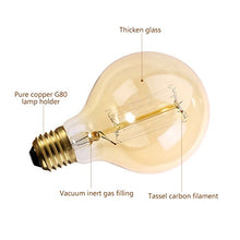 Carica l&#39;immagine nel visualizzatore di Gallery, Lampadina Vintage E27, 40W Lampada E27 Lampadine Edison Dimmerabile...