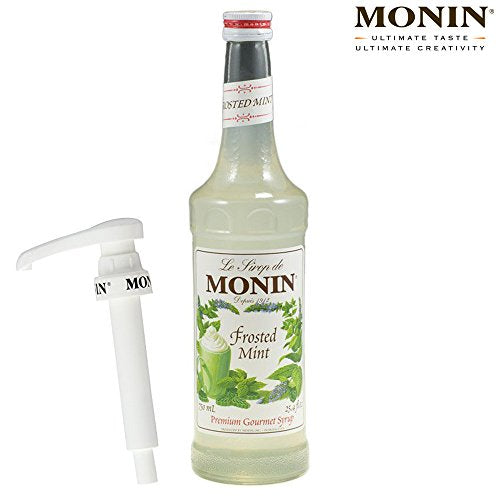 Monin Frosted Mint Syrup 70cl & Pump Set