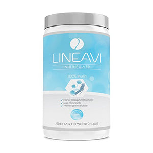 LINEAVI polvere di inulina, probiotico, fibra prebiotica a basso 500g