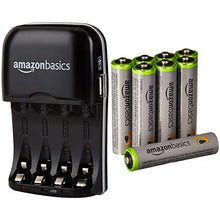 Carica l'immagine nel visualizzatore di Gallery, AmazonBasics - Pile Ricaricabili Stilo AA ad alta capacità, pre-caricate, 4... - Ilgrandebazar
