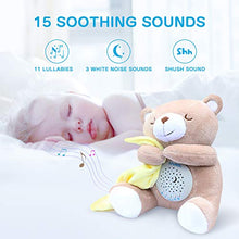 Carica l&#39;immagine nel visualizzatore di Gallery, Apunol Peluche per la nanna - Carillon neonati e proiettore stelle - luce... - Ilgrandebazar