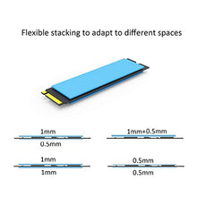 Carica l'immagine nel visualizzatore di Gallery, glotrends [10 Packs] M.2 Thermal Pad con conducibilità Termica 2,0 W/MK per...