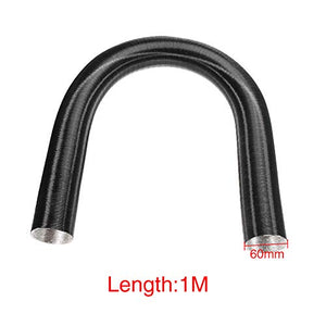 Tubo di ventilazione per auto, 60 mm, condotto aria calda e fredda, 1 m