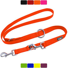 Carica l'immagine nel visualizzatore di Gallery, DDOXX Guinzaglio per Cani Nylon, Regolabile con XS - 1,0 x 200 cm, Arancione