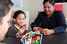 Carica l'immagine nel visualizzatore di Gallery, Mattel Games - UNO Versione Super Mario Bros, Gioco di Carte per Famiglie e Bambini 7+ Anni, DRD00