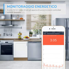 Carica l&#39;immagine nel visualizzatore di Gallery, Presa Intelligente WiFi, Maxcio Smart Italiana 16A Compatibile 1 Pack