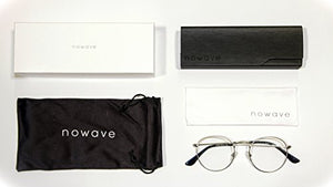 NOWAVE Occhiali neutri per PC, Tablet, TV e Gaming. Eliminano Round, Argento - Ilgrandebazar