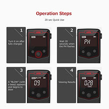Carica l&#39;immagine nel visualizzatore di Gallery, Oasser Etilometro Portatile Certificato Alcool Tester Digitale Schermo LCD... - Ilgrandebazar