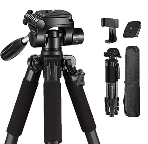 Victiv Treppiede Fotocamera 165CM, 4.4KG Capacità CaricoTreppiede in...