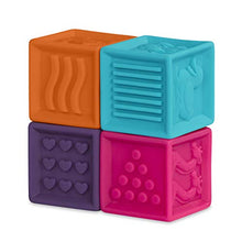 Carica l&#39;immagine nel visualizzatore di Gallery, B. Toys- Cubi Morbidi per Bambini, BX1002Z - Ilgrandebazar