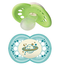 Carica l&#39;immagine nel visualizzatore di Gallery, &#39;MAM Day &amp; Night//Original &amp; Air//&quot;Skin Soft Silicone Ciuccio 16 +...