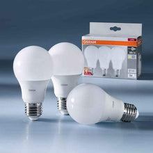 Carica l&#39;immagine nel visualizzatore di Gallery, Osram LED Base Classic A Lampadina E27, 8.5W, 60 W, Luce Bianco Caldo, Confezione con 3 pezzi