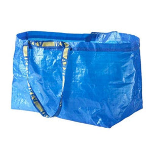 eLisa - Borse Ikea tipo Frakta, portata massima 25 kg, confezione da 5 Blu - Ilgrandebazar