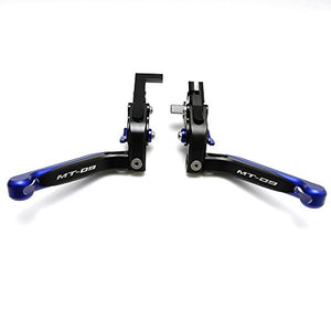 MT 09 Breve leve freno e frizione Regolabile Per MT09 MT-09 2014 2015 Blu - Ilgrandebazar