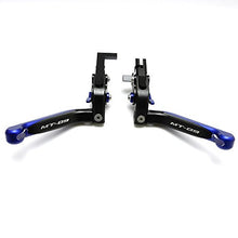 Carica l&#39;immagine nel visualizzatore di Gallery, MT 09 Breve leve freno e frizione Regolabile Per MT09 MT-09 2014 2015 Blu - Ilgrandebazar