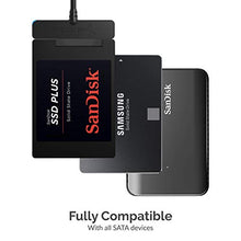Carica l'immagine nel visualizzatore di Gallery, Sabrent Cavo per Hard Drive SATA da USB 3.0 a SSD/2,5 pollici  -