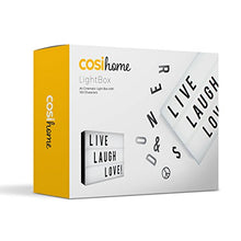 Carica l&#39;immagine nel visualizzatore di Gallery, Cosi Home™ - Scatola luminosa LED in formato A4 con Lettere, Emoji, - Ilgrandebazar