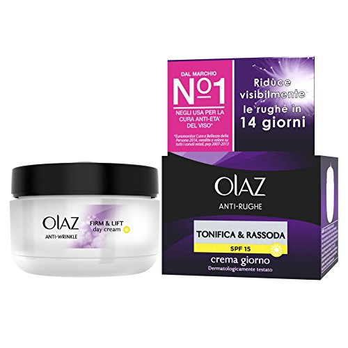 OLAZ - Crema Giorna, Anti-età, Anti-rughe, Età 40+, SPF 15, 50ML - Ilgrandebazar