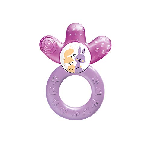 MAM 816622 - Dentaruolo rinfrescante per bambine, colori assortiti, 1 Pezzo - Ilgrandebazar