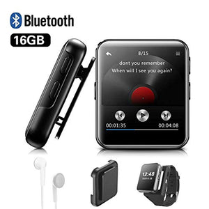 Lettore MP3 BENJIE 16GB Bluetooth 1.5"Sport Full HiFi Screen