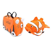 Carica l'immagine nel visualizzatore di Gallery, Trunki Set Valigia e Zaino, Arancione (Arancione) - 0260-GB01