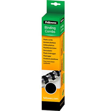 Carica l&#39;immagine nel visualizzatore di Gallery, Fellowes 5332302 Dorsi Plastici per Rilegatura, 21 Anelli, Passo 16 mm, Nero - Ilgrandebazar
