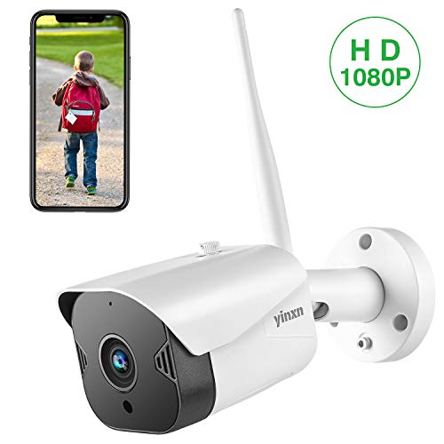 Telecamera di Sorveglianza 1080P Wi-Fi Esterno, YINXN Videocamere...