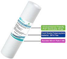 Carica l&#39;immagine nel visualizzatore di Gallery, 6x AquaHouse 10&quot; Cartuccia filtro acqua per sedimenti osmosi inversa,... - Ilgrandebazar