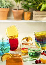 Carica l&#39;immagine nel visualizzatore di Gallery, Excelsa San Josè Set 6 Bicchieri Acqua, Vetro, Multicolore - Ilgrandebazar