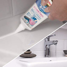 Carica l&#39;immagine nel visualizzatore di Gallery, Pattex Bagno Sano Silicone Facile, silicone bianco forte con tecnologia... - Ilgrandebazar