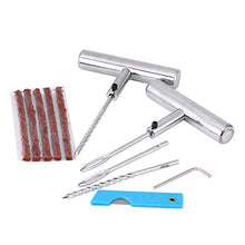 Carica l'immagine nel visualizzatore di Gallery, 7pcs Kit di Riparazione Pneumatici per Riparazione...