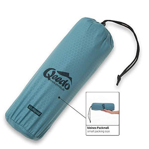 Qeedo Light Pad materassino Campeggio, gonfiable, Leggero, ridotte, incl....
