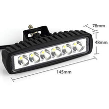 Carica l&#39;immagine nel visualizzatore di Gallery, Justech 18W Faro da Lavoro Barra LED Proiettore Riflettore Faretto a - Ilgrandebazar