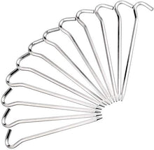 Carica l'immagine nel visualizzatore di Gallery, Tenda Picchetti in Metallo, 15 PCS Pioli Acciaio per Tende, per...