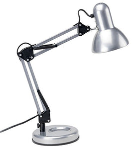 Mathias 3481936 Techno - Lampada, 25,03 W, attacco E27, 230 V, Argento - Ilgrandebazar