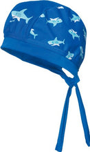 Carica l'immagine nel visualizzatore di Gallery, Playshoes UV-Schutz Kopftuch Hai Turbante Bambino 51, Blu (Blau (original ))