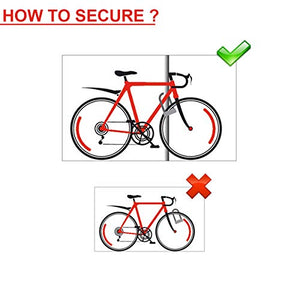 Master Lock 8126EURDPRO Lucchetto Bici, Chiave, 1.8 m Cavo, Esterno, Nero