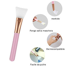 Carica l&#39;immagine nel visualizzatore di Gallery, Lictin Pennello Maschera Viso - 2 Spazzola + 1 Bella Fascia bianco