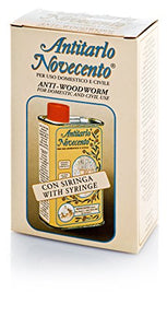 Cera Novecento NOV4 Antitarlo con Siringa, Neutro, 250 ml