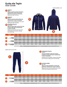 GIVOVA Star New LFB26, Tuta Donna, NERO/FUXIA L